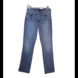 NYDJ Marilyn Straight Jeans Sz 10‎ EUC Denim comfort everyday errands